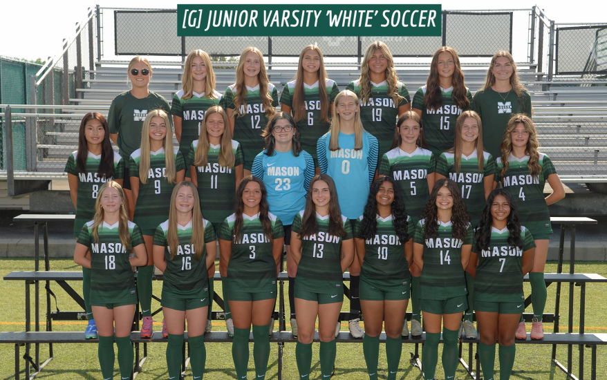 Girls JV White Soccer Team